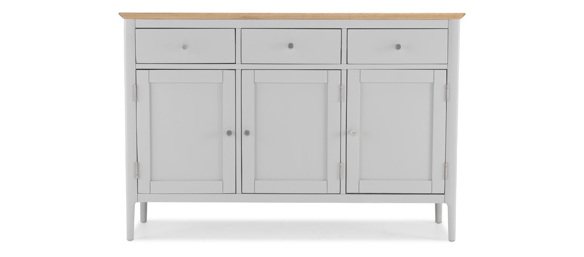 Alsager Painted Large Sideboard  3 Door/3 Drawer 