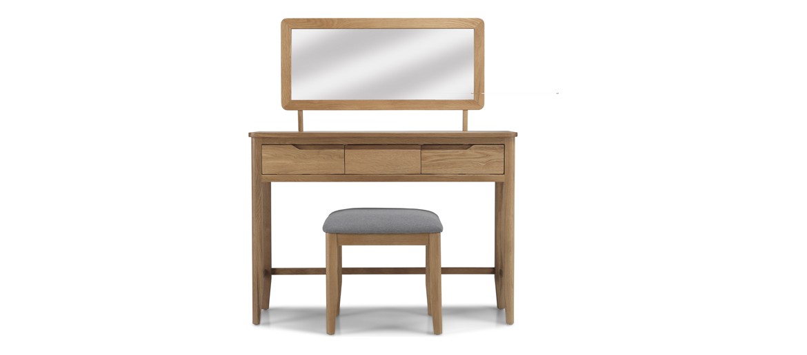 Kutaz Oak Dressing Table Set