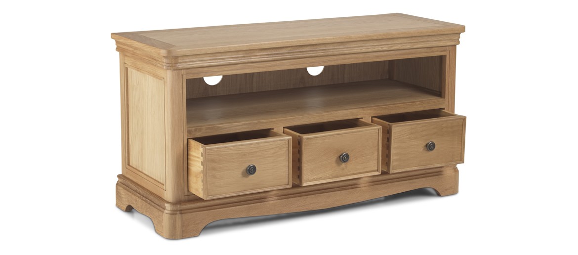 Kilmar Natural Oak Living & Dining TV Video Cabinet