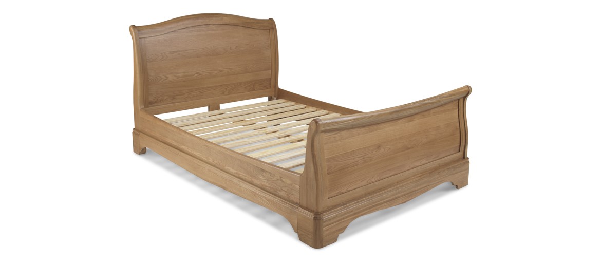 Kilmar Natural Oak Bedroom Double Bed 4ft 6in