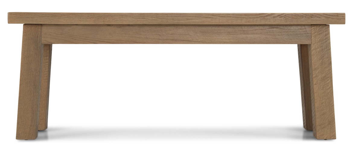 Holloway Rough Sawn Oak Dining Bench