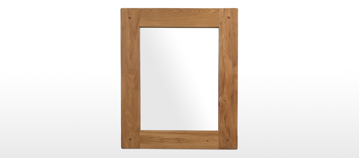 Rustic Oak Mirror