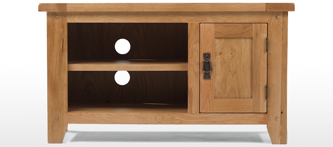 Rustic Oak TV Unit Quercus Living
