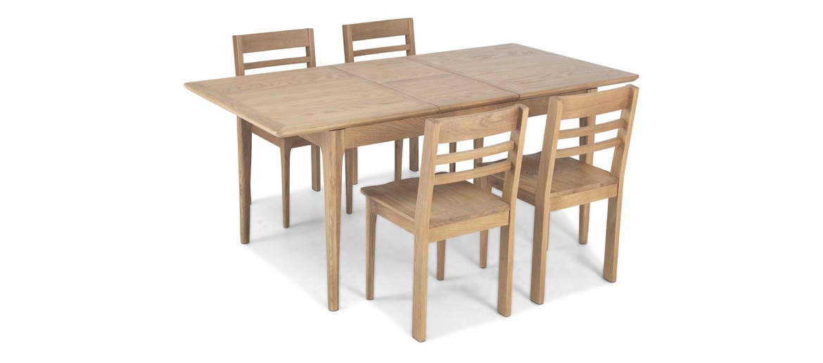 Hayman Oak 140/180cm Extended Dining Table