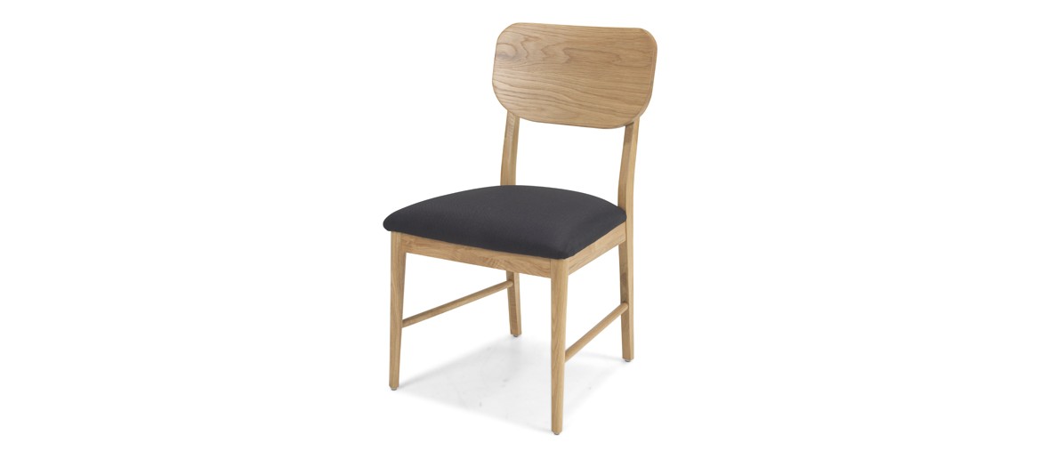 Skiena Oak Dining Chairs - Pair