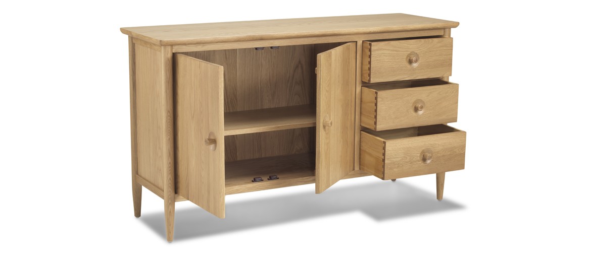 Skiena Oak Large Sideboard