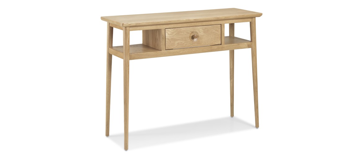 Skiena Oak Console Table