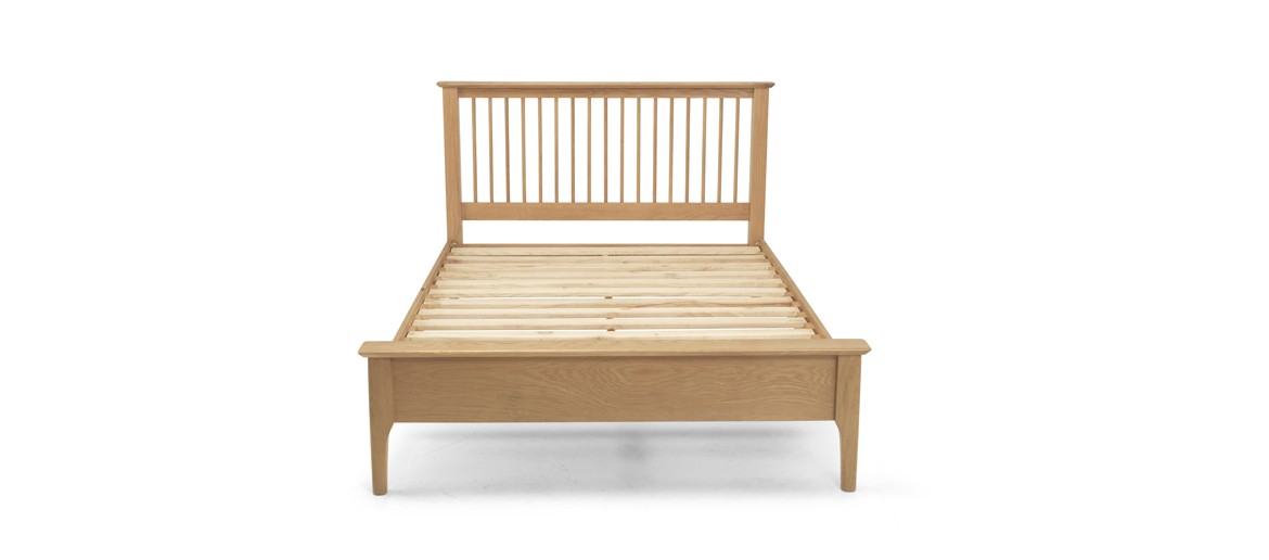 Kassay Oak 4'ft 6" Double Bed 