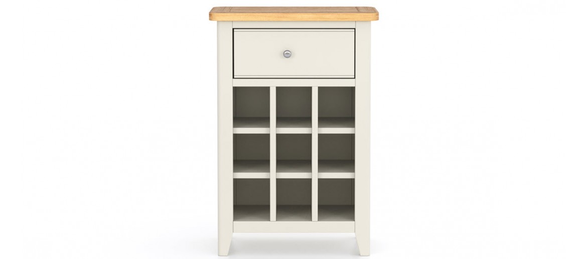 Harlyn Painted Wine Cabinet