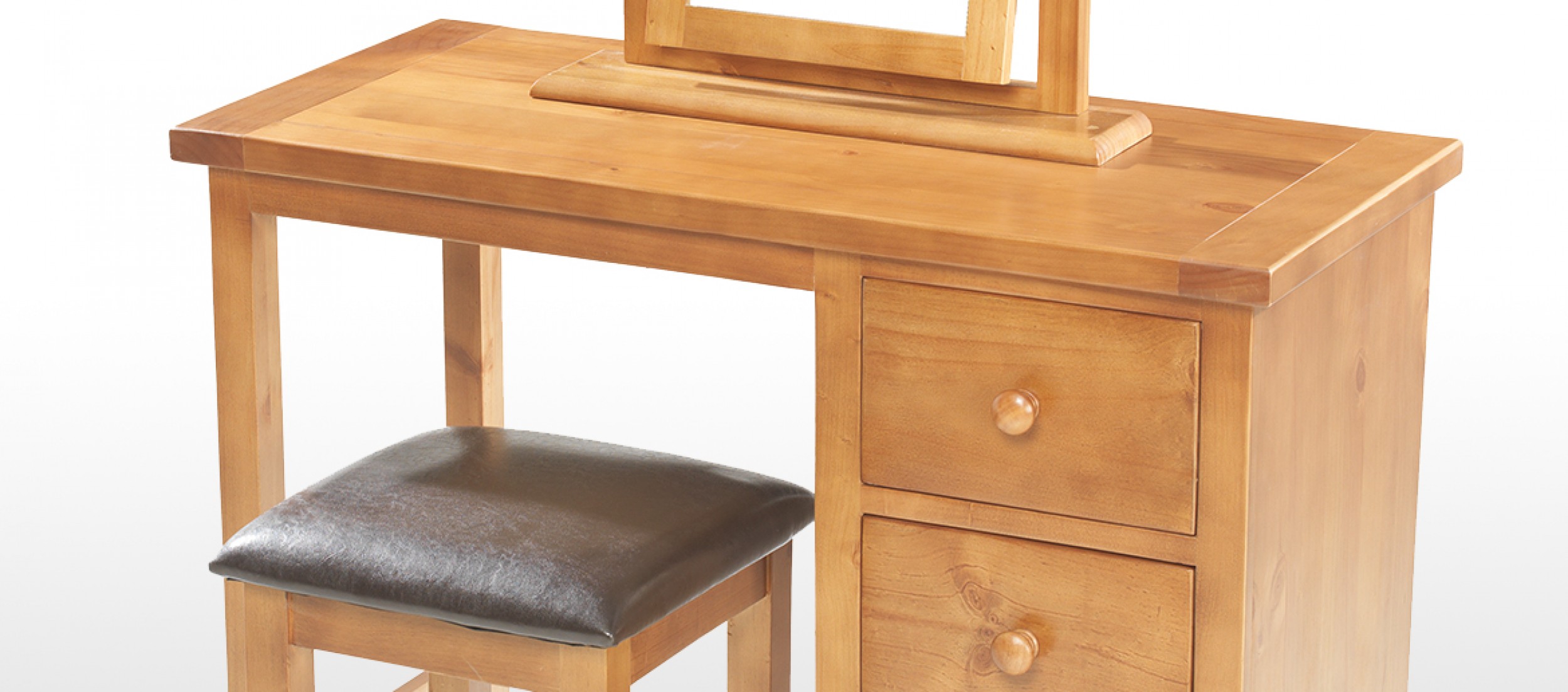 Devon Pine Dressing Table Set | Quercus Living Devon Pine Dressing Table Set | Quercus Living