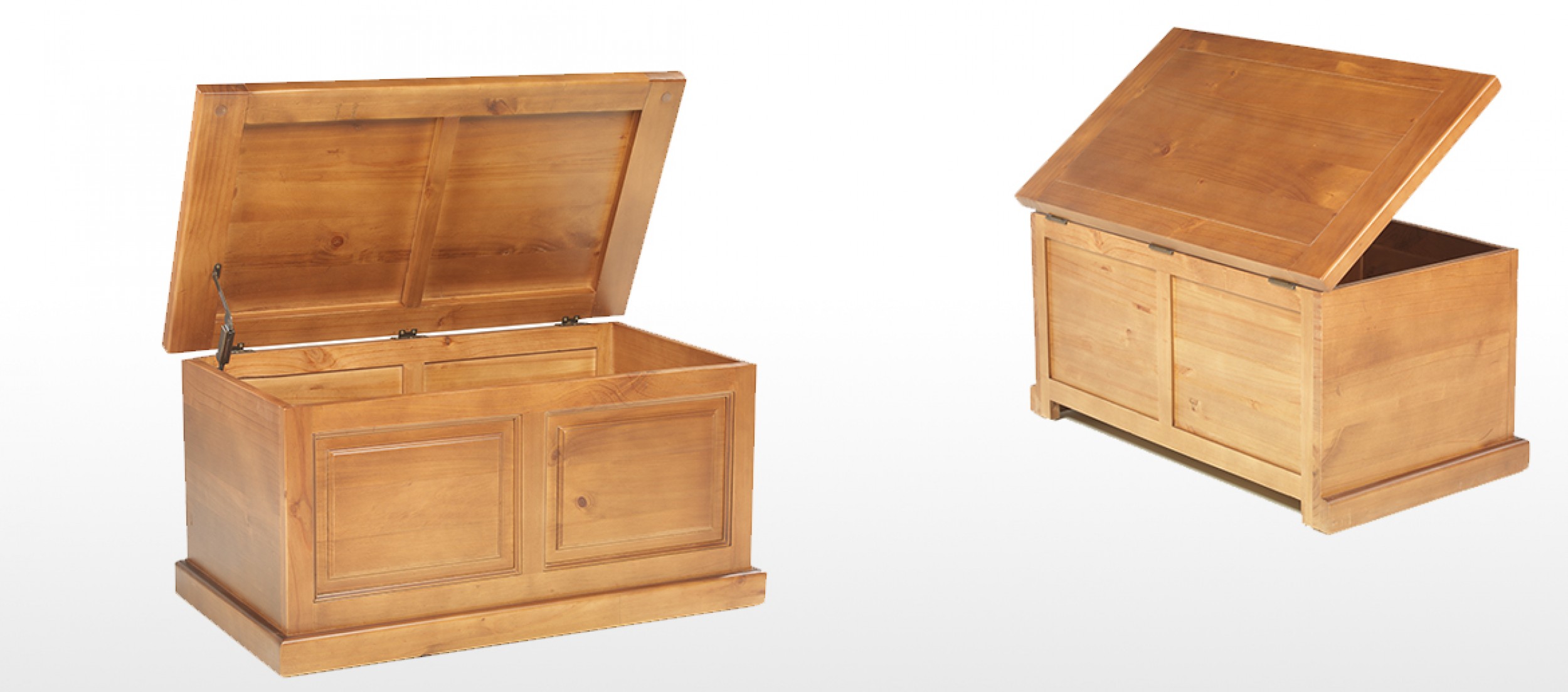 Devon Pine Blanket Box Quercus Living