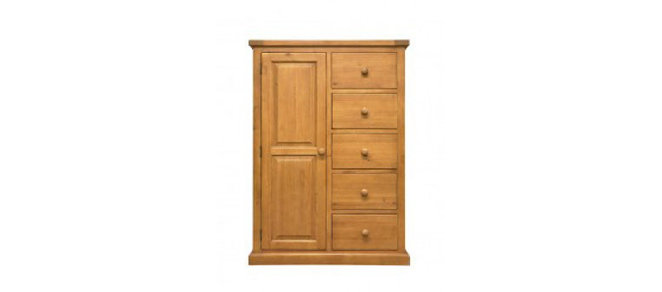 Devon Pine Combination Wardrobe