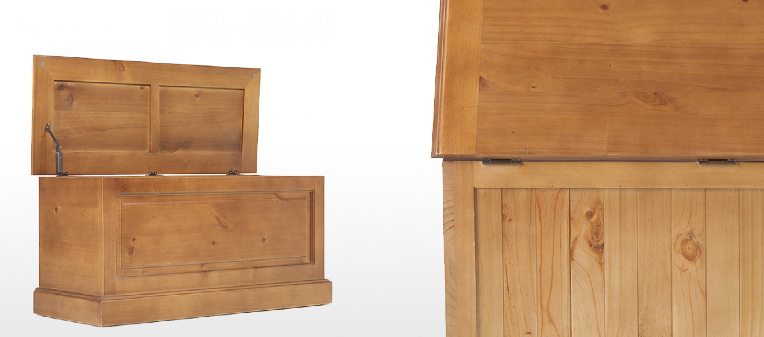 Essentials Pine Blanket Box Quercus Living