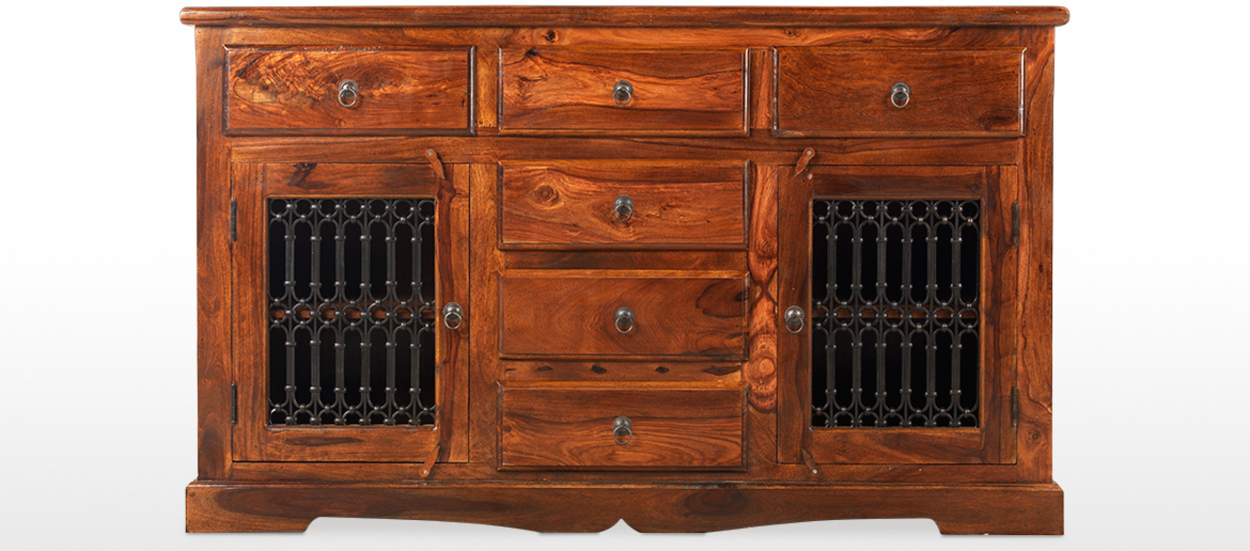 Jali Sheesham Large Sideboard Quercus Living