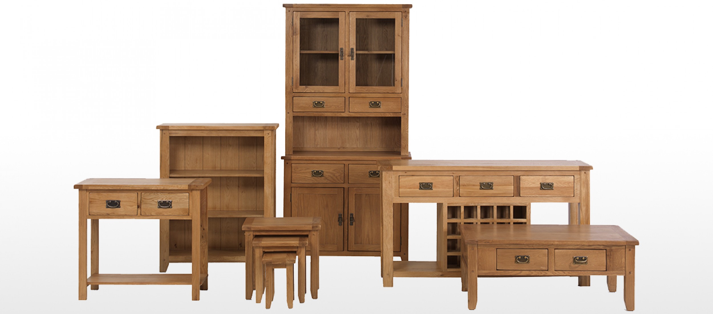 Rustic Oak Small Sideboard Rustic Oak Small Sideboard