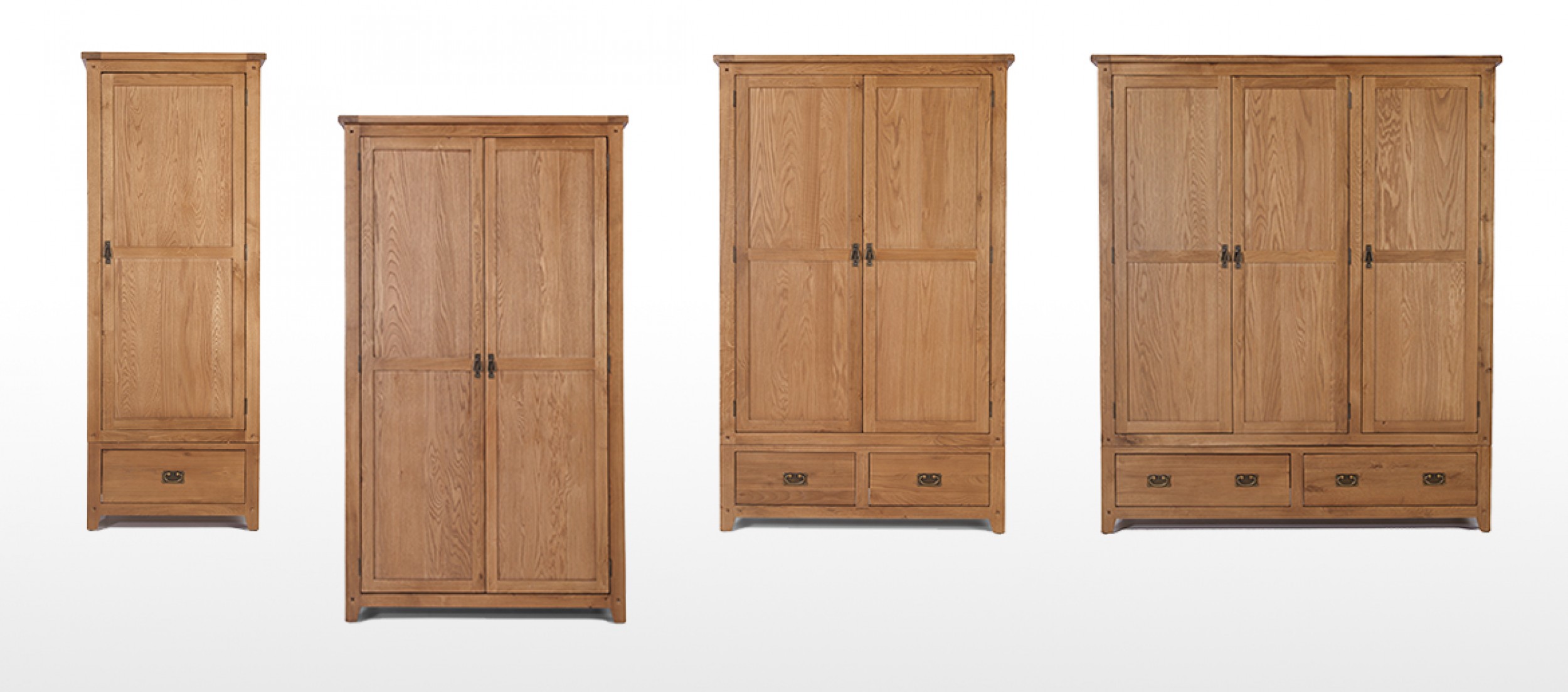 Rustic Oak Full Hanging Double Wardrobe Quercus Living - Rustic Oak Full Hanging Double Wardrobe rustic oak full hanging double wardrobe quercus living - rustic oak full hanging double wardrobe