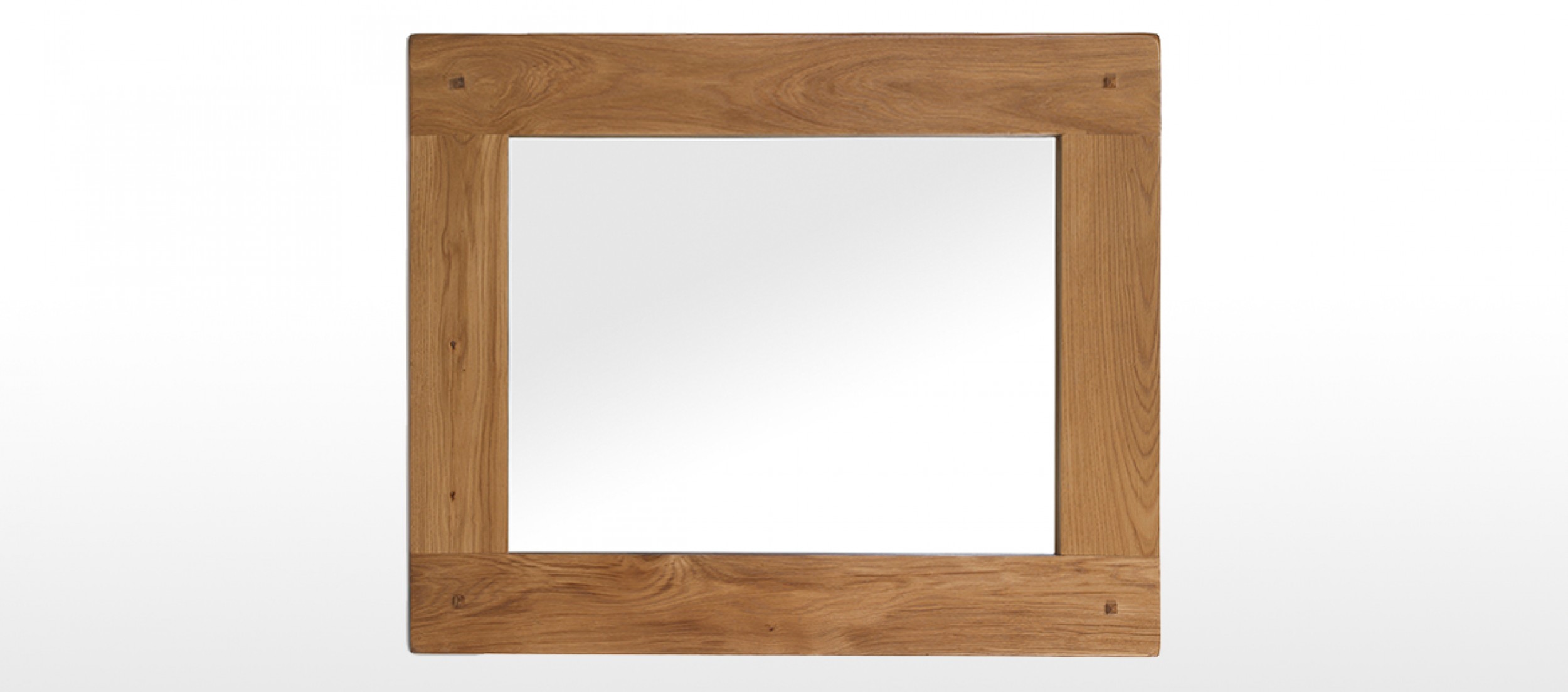Rustic Oak Mirror Quercus Living