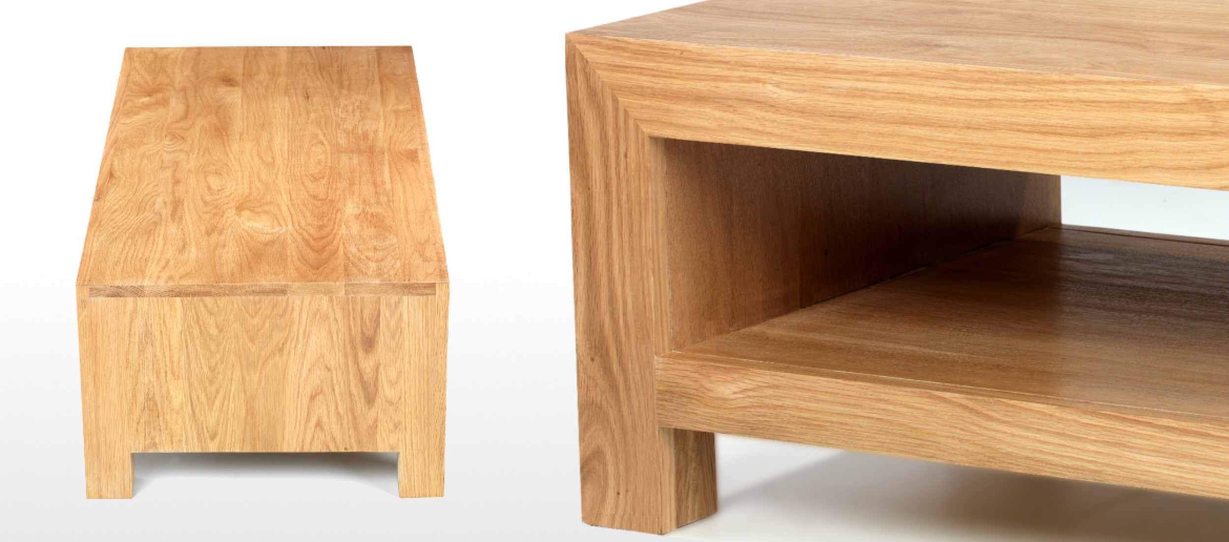 Cube    Oak Modern Coffee Table | Quercus Living