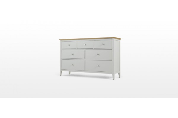 Merideth Painted 7 Drawer Chest Drawers