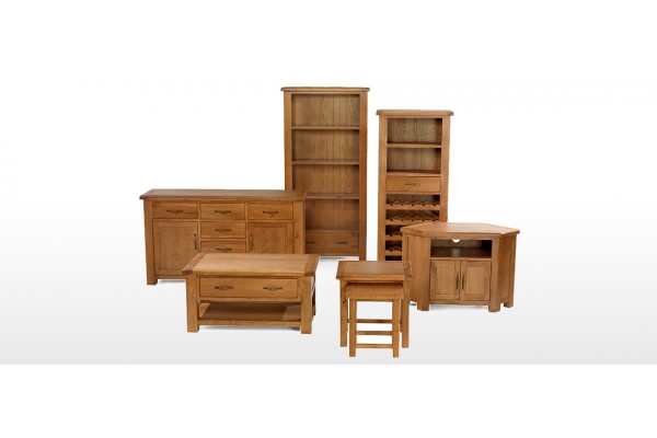 Oak furniture outlet land bookcase