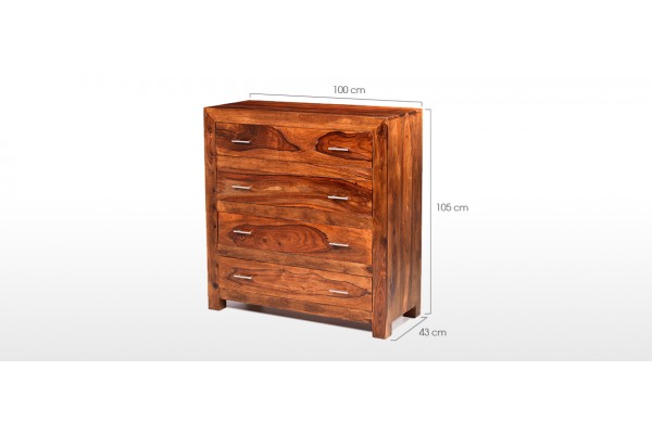 Sheesham chest of cheap drawers