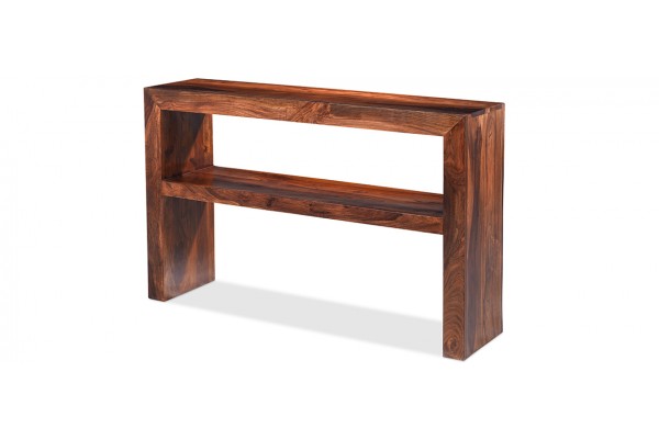 Cube Sheesham Console Table