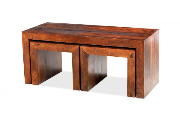 Large cube coffee clearance table