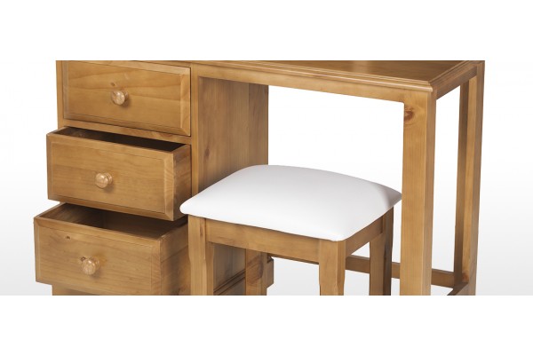 Pine dressing outlet table set