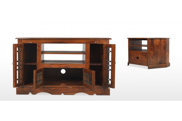 Jali sheesham tv unit discount