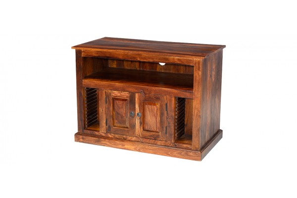 Jali Sheesham Chunky TV Stand