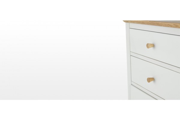 Merideth Painted 7 Drawer Chest Drawers