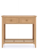 Bravur Natural Oak Console Table