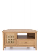 Bravur Natural Oak Corner TV Unit