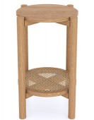 Bravur Natural Oak Round Side Table