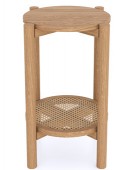 Bravur Natural Oak Round Side Table