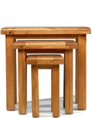 Barham Oak Nest of 3 Tables