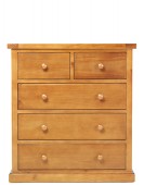 Devon Pine 2 Over 3 Chest of Drawers