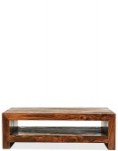 Cube Sheesham Contemporary Coffee Table