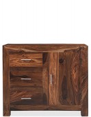 Cube Sheesham Small Sideboard