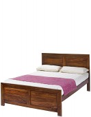 Cube Sheesham Super King Size Bed (6')