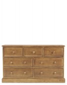 Essentials Pine 3 Over 4 Chest of Drawers