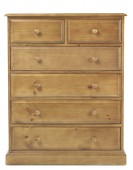 Essentials Pine 6 Drawer Chest of Drawers