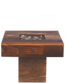 Jali Sheesham Small Pebble Coffee Table