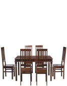 Jali Sheesham 160 cm Thakat Dining Table and 6 Chairs 