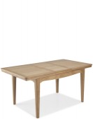 Kilmar Natural Oak Living & Dining Ext Dining Table 125/165cm