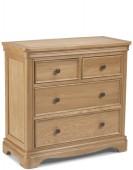 Kilmar Natural Oak Bedroom 2 Over 2 Chest