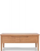 Eklund Oak Coffee Table with 4 Drawers