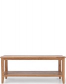 Eklund Oak Coffee Table with Shelf