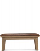 Holloway Rough Sawn Oak Dining Bench