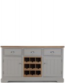 Aldington Painted Large Sideboard Wine Rack